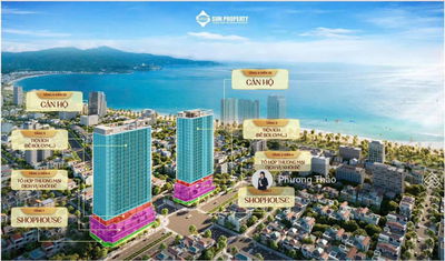 Căn hộ biển Sun Costa - Sun Group - đường Vương Thừa Vũ - cách biển 300m - giá sở hữu chỉ 2,5 tỷ
