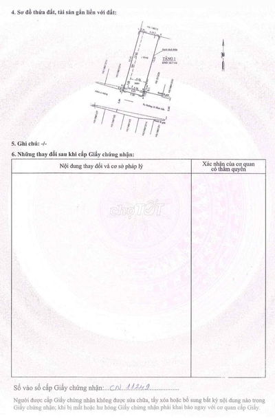 ĐẤT HẺM 6M - 5,2 x 16 - KO LỘ GIỚI- GIÁP TÊN LỬA