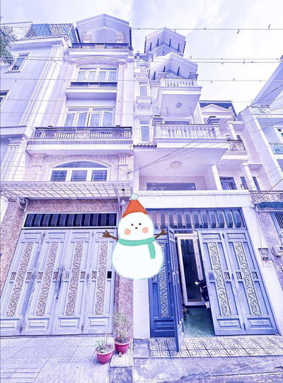 NHÀ ĐẸP KHU PHÂN LÔ SÁT TRƯỜNG CHINH KẾ NHÀ GA T3 - N4*D20 + 5 TÂNG