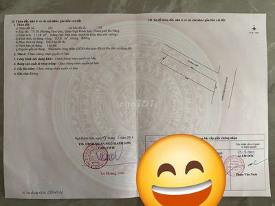 Bán đất 2 mặt tiền đường Mai Đăng Chơn