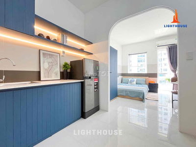 🌈CHO THUÊ CĂN HỘ 1PN BALCONY 45m2💥FULL NỘI THẤT - ZÁ ~ 7 🐠GẦN NGÃ 4 HX