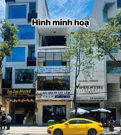 Cho thuê nhà 5 tầng Trần Hưng Đạo, có thang máy ,ngay cầu rồng