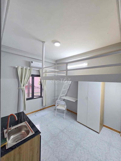 Cho thuê phòng Gác Mới ở Đào Duy Anh Phú Nhuận gần CV Gia Định Sân Bay