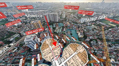 DUY NHẤT 1 CĂN 2 NGỦ GIÁ 93TR/M2 TẠI THE QUEEN 360 GIẢI PHÓNG