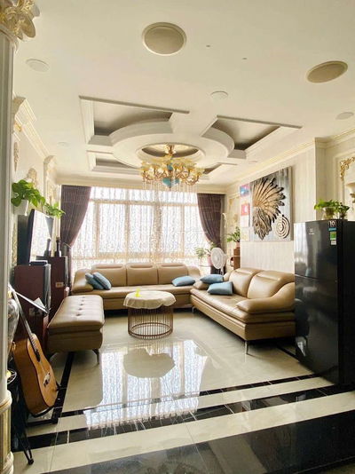 Căn hộ 146m2 3 phòng ngủ Cc Giai việt khu A1.1 854 Tạ Quang Bửu P5Q8