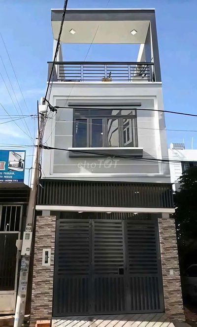 NHÀ 1T2L 4X12M 2PN 2WC FULL NỘI THẤT HẺM XE TẢI ĐƯỜNG NGÔ CHÍ QUỐC