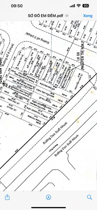 Chính Chủ Cần Bán Mặt Tiền Đường Vận Hành Suối Nhum Linh Xuân