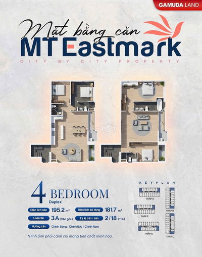Căn hộ MT EastMark City, đường Trường Lưu, Vành Đai 3, sổ sẵn có Bank