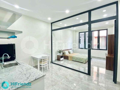 CHO THUÊ CĂN HỘ DỊCH VỤ 1PN TÁCH BẾP MỚI XÂY NGAY TRẦN HƯNG ĐẠO QUẬN 5