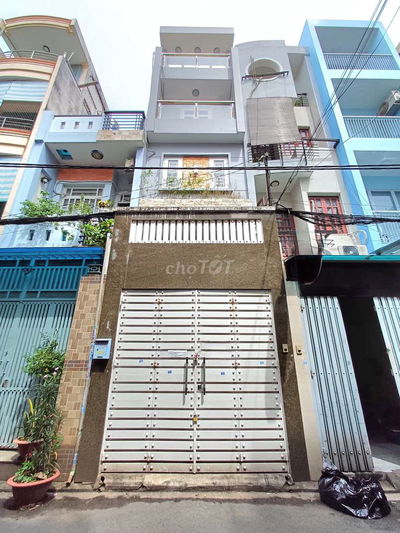 Nhà 4PN full máy lạnh 156/37 Đặng Văn Ngữ trệt 3 lầu hẻm lớn.