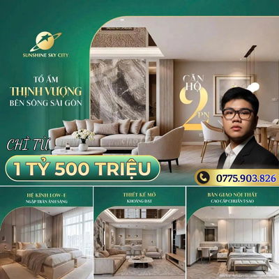 10 SUẤT Thanh toán 10% CÓ ngay căN 2 PHÒNG NGỦ. TRUNG TÂM PHÚ MỸ HƯNG.