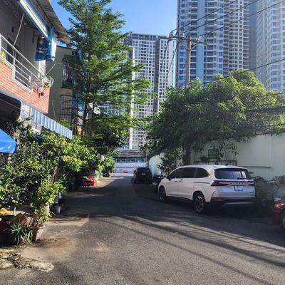 Nhà 99m hẻm xe hơi Nguyễn Hữu Cảnh ngay Sân Golf Thủ Thiêm giáp Quận 1