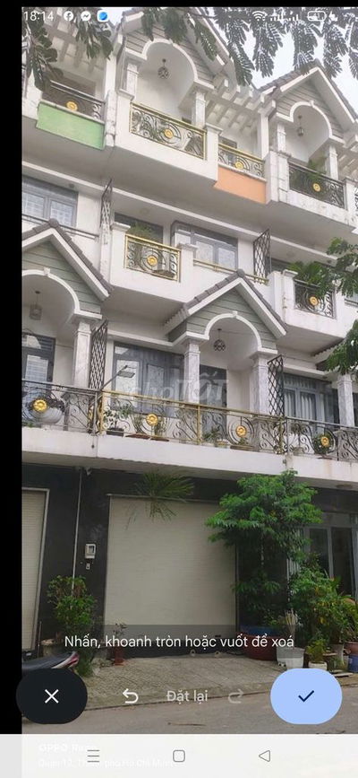 Nhà 63m2- 1 trệt - 3 Lầu- 5PN - 5WC- 1 phòng thờ - Mặt tiền đường 12m