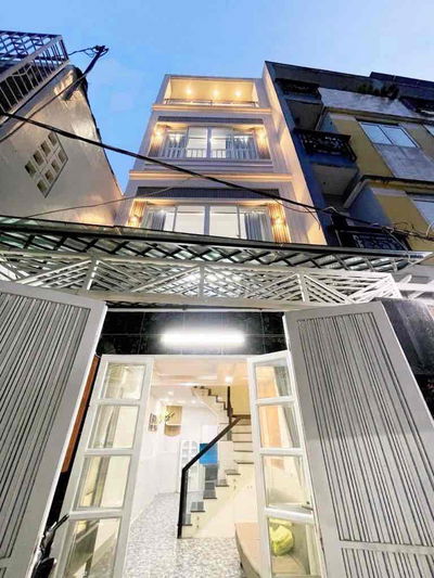 Bán Nhà Hẻm Thông Phan Văn Trị, 4Tầng ( 5PN - 3WC ), DTSD 140M2