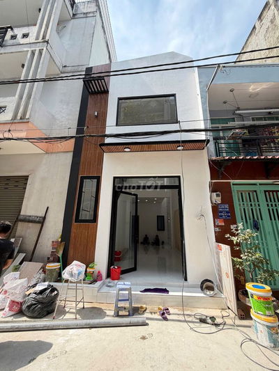 Nhà Bán Hẻm Xe Hơi Mã Lò Bình Tân 4x12m 1 lầu nhà đẹp giá 4.2