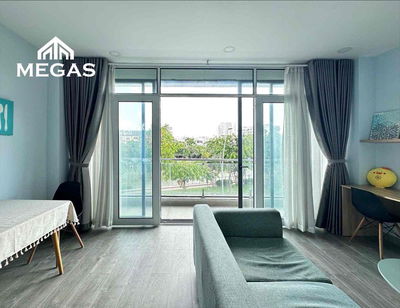 🔥CĂN HỘ 1PN + 1PK VIEW SÔNG 45M2 MÀ FREE MỌI CHI PHÍ MẶT TIỀN QUẬN 1✨