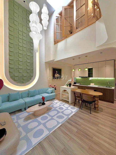 Nhà 2 tầng 2Pn kiệt 4m Cô Giang, full nội thất