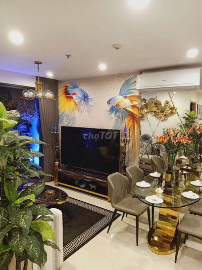 BÁN CĂN 2N-2WC VINHOMES OCP1- NHÀ ĐẸP, NỘI THẤT MẠ VÀNG, ĐÁ CẨM THẠCH