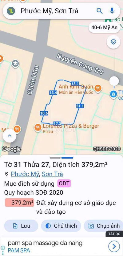 LÔ GÓC HAI MẶT TIỀN NGUYỄN CÔNG TRỨ ĐOẠN ĐÔNG NHẤT