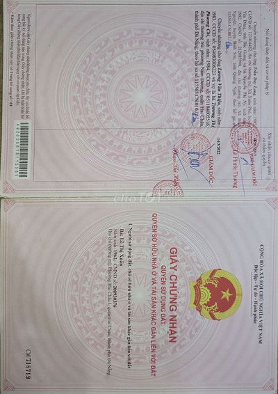 Nhà mặt tiền Hải Châu, song song Thăng Long