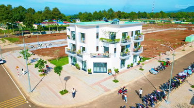 Nhận booking nhà phố mặt tiền Quốc lộ 1A ngay ngã tư Dầu Giây