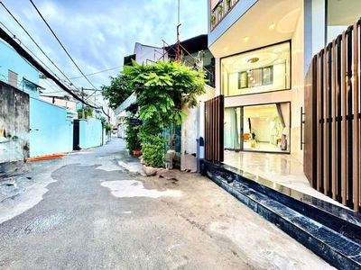 9.15 tỷ- nhà mới 5 tầng hẻm xe hơi ngủ nhà Lê Quang Định - 4mx15m-4PN