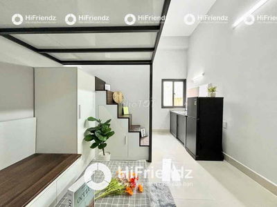 Chung cư mini gác cao full nội thất - máy giặt riêng gần aeon Bình Tân