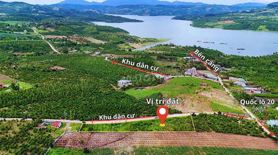 Chính chủ bán đất View sông 102m2 full thổ, giá 399tr/nền. Di Linh, LĐ