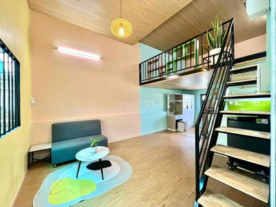 Căn Hộ Gác Bancol Cao 1m8 Thiết Kế Vintage Ngay Cầu Vượt 3 Tháng 2