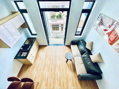 Cho thuê phòng duplex có bancol full nội thất