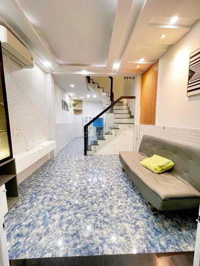 HẺM THÔNG PHAN VĂN TRỊ - 30M RA MẶT TIỀN - 4 TẦNG BTCT - 5PN MỚI ĐẸP