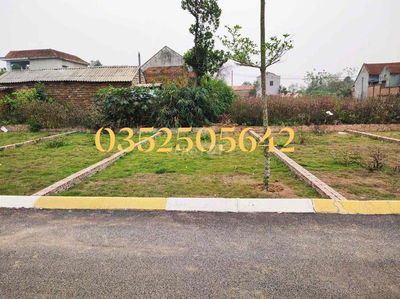 nhỉnh 2ty sở hữu ngay lô đất 60m2 sổ đỏ Hà Nội, sát vách CNC Hòa Lạc