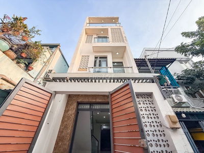 BÁN NHÀ 50M2 ĐẤT + 4 TẦNG ĐƯỜNG TRẦN BÌNH TRỌNG