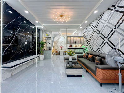 4,5x14 trệt lầu 3pn, nội thất cao cấp