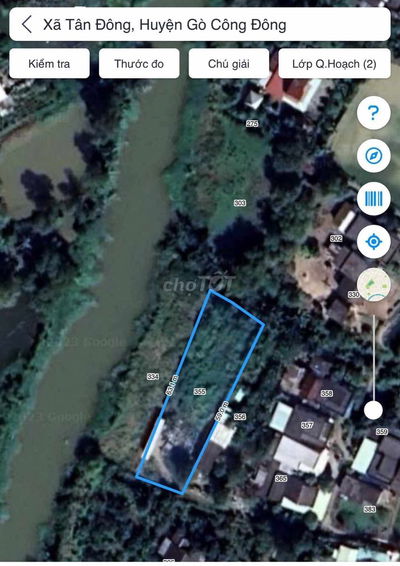 Đất thổ cư cách mac van thành 80m