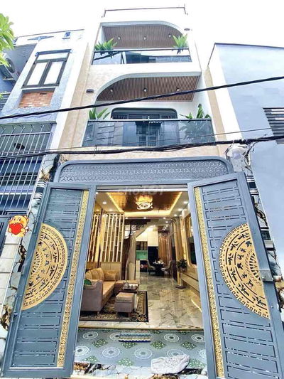 BÁN NHÀ 4 TẦNG, TÂN BÌNH, HXH THÔNG, HUỲNH VĂN NGHỆ, 4x12.5, NHỈNH 7TỶ