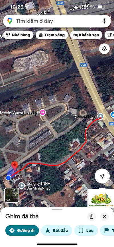 Đất Bình Dương gần trường ĐH Quốc Tế Việt Đức giá rẻ Chỉ 5,2 triệu/1m