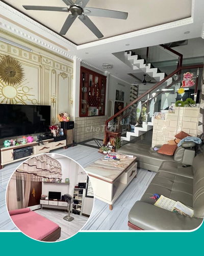 NHÀ 3 LẦU MỚI FULL NỘI THẤT HẺM ĐẸP ĐƯỜNG NGUYỄN ẢNH THỦ Q12