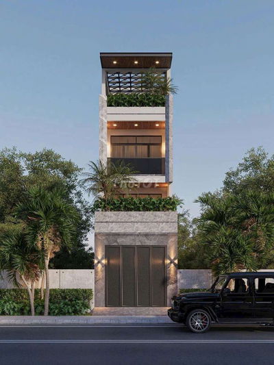 Nhà khu CXNH Tân Thuận Quận 7 sổ hồng hoàn công ngang 4x23 4wc