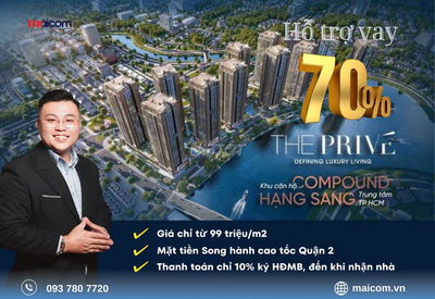 🔥 Cực Hot! The Privé Thủ Thiêm – Căn 2PN 71m² Giá *** Khu Vực!
