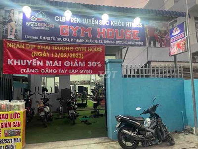 XƯỞNG MẶT TIỀN đường Tx39 , p,THẠNH XUÂN, Q12, dt 171m2(7x25) 7,8 tỷ