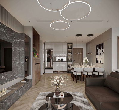 Cho thuê căn hộ 3PN 100m2 Lumiere Riverside Q2