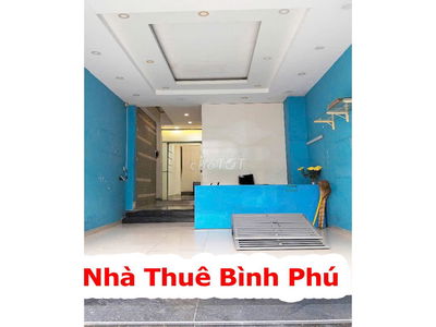 Nhà MT Khu Bình Phú - 4 x 17M - 22Tr/Th - Gần Chợ