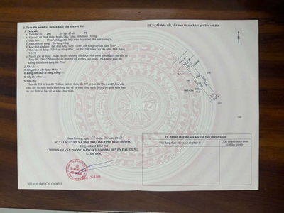 Đất Định Hiệp, Dầu Tiếng (Thanh An, HCM) gần Cụm Công nghiệp Định Hiệp