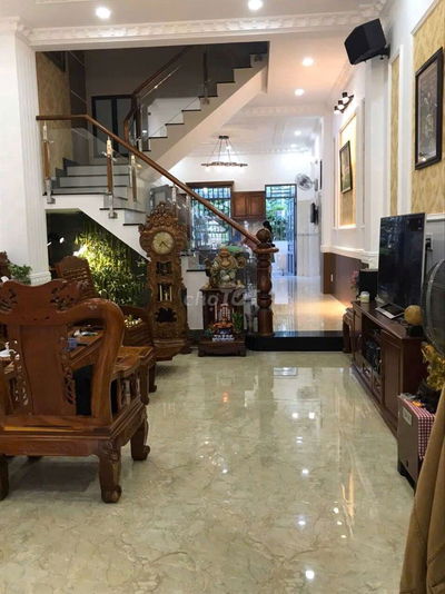 Bán nhà 4 lầu đường nội khu KDC Phú Phú 5.Bình Chánh.Kế bến xe Quận 8