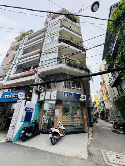 GÓC 2MT Ngang 6m, Hẻm 7m CMT8, DT 6x10m, 4 tầng,dòng tiền cao - 9,5 tỷ