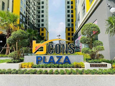 Cần Bán Bcons Plaza Căn 2PN View Làng ĐH Giá 2tỷ380 Bao Sang Tên