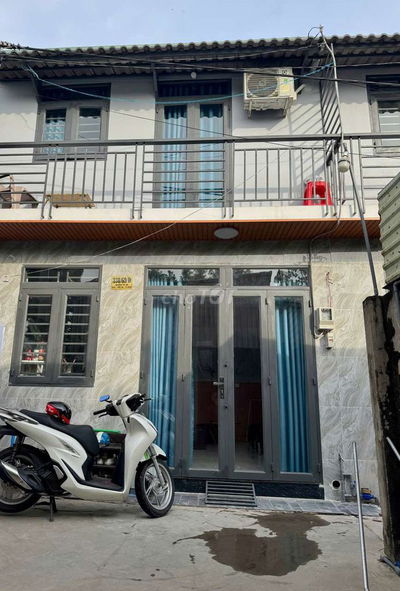 Bán nhà 1Trệt 1Lầu đg TA28,p.Thới An,cách Lê Thị Riêng 100m,sổ chung