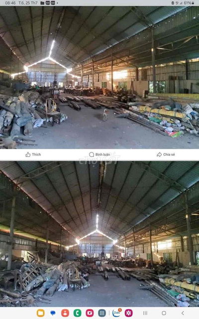 CHO THUÊ KHO AN ĐIỀN BẾN CÁT BÌNH DƯƠNG   💥💥 DT : 1000m2 ĐƯỜNG LỚN XE