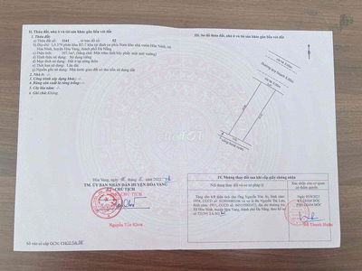 cần bán lô đất rẻ nhất khu tdc nhà vườn hoà ninh